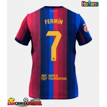 Camisa de Futebol Barcelona Fermin Lopez #7 Equipamento Principal 2026-27 Manga Curta